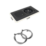 Maxbell Glass Rinser Washer Mug and Cup Cleaner Countertop Cup Washing for Shop Cafe