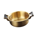 Maxbell Cooking Pot Seafood Pot Kitchen Accessories Portable Korean Ramen Noodle Pot 20cm