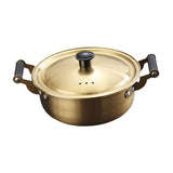 Maxbell Korean Ramen Cooking Pot with Lid Korean Instant Noodle Pot for Picnic Pasta 18cm