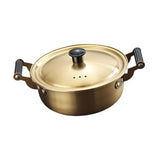 Maxbell Korean Ramen Cooking Pot with Lid Korean Instant Noodle Pot for Picnic Pasta 18cm
