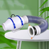 Maxbell Flexible Vent Hose Air Ducting Sturdy Replace Vent Duct for Kitchen Bathroom Specifications 75
