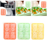 Maxbell Silicone Chilled Cube Maker Funny Chilled Cube Tray for Juice Drink Lemonade Orange