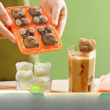 Maxbell Silicone Chilled Cube Maker Funny Chilled Cube Tray for Juice Drink Lemonade Orange