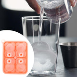 Maxbell Silicone Chilled Cube Maker Funny Chilled Cube Tray for Juice Drink Lemonade Orange