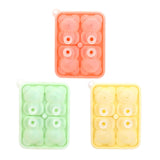 Maxbell Silicone Chilled Cube Maker Funny Chilled Cube Tray for Juice Drink Lemonade Orange