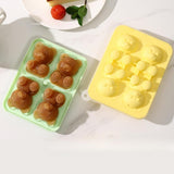 Maxbell Silicone Chilled Cube Maker Funny Chilled Cube Tray for Juice Drink Lemonade Green