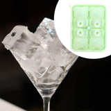 Maxbell Silicone Chilled Cube Maker Funny Chilled Cube Tray for Juice Drink Lemonade Green