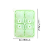 Maxbell Silicone Chilled Cube Maker Funny Chilled Cube Tray for Juice Drink Lemonade Green