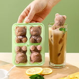 Maxbell Silicone Chilled Cube Maker Funny Chilled Cube Tray for Juice Drink Lemonade Yellow