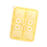 Maxbell Silicone Chilled Cube Maker Funny Chilled Cube Tray for Juice Drink Lemonade Yellow