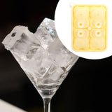 Maxbell Silicone Chilled Cube Maker Funny Chilled Cube Tray for Juice Drink Lemonade Yellow