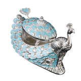 Maxbell Zinc Alloy Seasoning Jar Portable Entertaining Dining Sugar Container Holder Blue