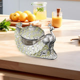 Maxbell Zinc Alloy Seasoning Jar Portable Entertaining Dining Sugar Container Holder Green