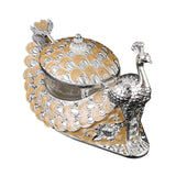 Maxbell Zinc Alloy Seasoning Jar Portable Entertaining Dining Sugar Container Holder Yellow