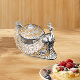 Maxbell Zinc Alloy Seasoning Jar Portable Entertaining Dining Sugar Container Holder Yellow