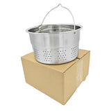 Maxbell Veggie Steamer Basket Kitchenware Simmering Basket for Shellfish Chicken Bun