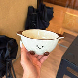 Maxbell Ceramic Salad Bowl Modern Dessert Bowl for Home Cafe Kitchen