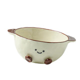 Maxbell Ceramic Salad Bowl Modern Dessert Bowl for Home Cafe Kitchen