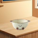 Maxbell Ceramic Salad Bowl Modern Dessert Bowl for Home Cafe Kitchen