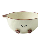 Maxbell Ceramic Salad Bowl Modern Dessert Bowl for Home Cafe Kitchen