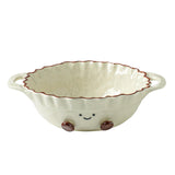 Maxbell Ceramic Salad Bowl Modern Dessert Bowl for Home Cafe Kitchen