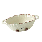 Maxbell Ceramic Salad Bowl Modern Dessert Bowl for Home Cafe Kitchen