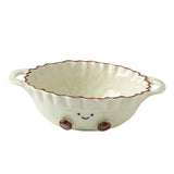 Maxbell Ceramic Salad Bowl Modern Dessert Bowl for Home Cafe Kitchen