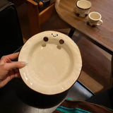 Maxbell Ceramic Salad Bowl Modern Dessert Bowl for Home Cafe Kitchen