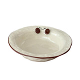 Maxbell Ceramic Salad Bowl Modern Dessert Bowl for Home Cafe Kitchen