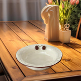 Maxbell Ceramic Salad Bowl Modern Dessert Bowl for Home Cafe Kitchen