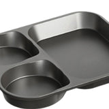Maxbell Nonstick Egg Frying Pan Modern Gadget Pancake Pan for RV Trip Kitchen Picnic 3 in 1