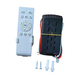 Maxbell Ceiling Fan Light Remote Control Set Portable for Apartment Farmhouse Office