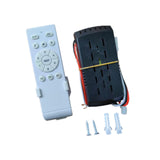 Maxbell Ceiling Fan Light Remote Control Set Portable for Apartment Farmhouse Office