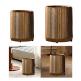 Maxbell Trash Can Large Capacity Accessory Round Bathroom Bin for Office Vanity Home 12L 23cmx30cm