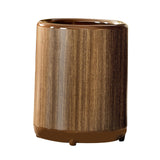 Maxbell Trash Can Large Capacity Accessory Round Bathroom Bin for Office Vanity Home 12L 23cmx30cm