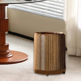 Maxbell Trash Can Large Capacity Accessory Round Bathroom Bin for Office Vanity Home 12L 23cmx30cm