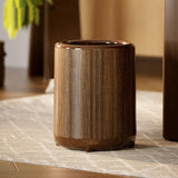 Maxbell Trash Can Large Capacity Accessory Round Bathroom Bin for Office Vanity Home 12L 23cmx30cm