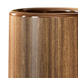 Maxbell Trash Can Large Capacity with Wheels Kitchen Dust Bin for Home Office Toilet 12L 23cmx34cm