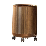 Maxbell Trash Can Large Capacity with Wheels Kitchen Dust Bin for Home Office Toilet 12L 23cmx34cm