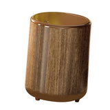 Maxbell Trash Can with Lid Round Stylish Waste Basket for Living Room Study Bathroom Without Wheels