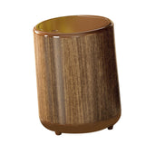 Maxbell Trash Can with Lid Round Stylish Waste Basket for Living Room Study Bathroom Without Wheels