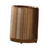 Maxbell Trash Can Large Capacity Accessory Round Bathroom Bin for Office Vanity Home 18L 27cmx35cm