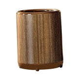 Maxbell Trash Can Large Capacity Accessory Round Bathroom Bin for Office Vanity Home 18L 27cmx35cm
