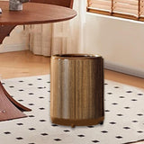 Maxbell Trash Can Large Capacity Accessory Round Bathroom Bin for Office Vanity Home 18L 27cmx35cm