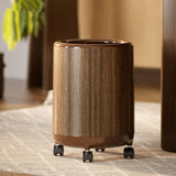 Maxbell Trash Can Large Capacity with Wheels Kitchen Dust Bin for Home Office Toilet 18L 27cmx39cm