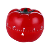 Maxbell Mechanical Kitchen Cooking Timer Tomato Shaped Utility for Study Work Baking