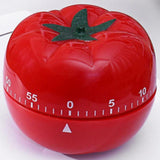 Maxbell Mechanical Kitchen Cooking Timer Tomato Shaped Utility for Study Work Baking