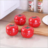 Maxbell Mechanical Kitchen Cooking Timer Tomato Shaped Utility for Study Work Baking