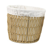 Maxbell Woven Breads Basket Portable Sundries Organizer for Outdoor Home Baker Shelf 26cmx22cmx21cm