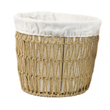 Maxbell Woven Breads Basket Portable Sundries Organizer for Outdoor Home Baker Shelf 26cmx22cmx21cm